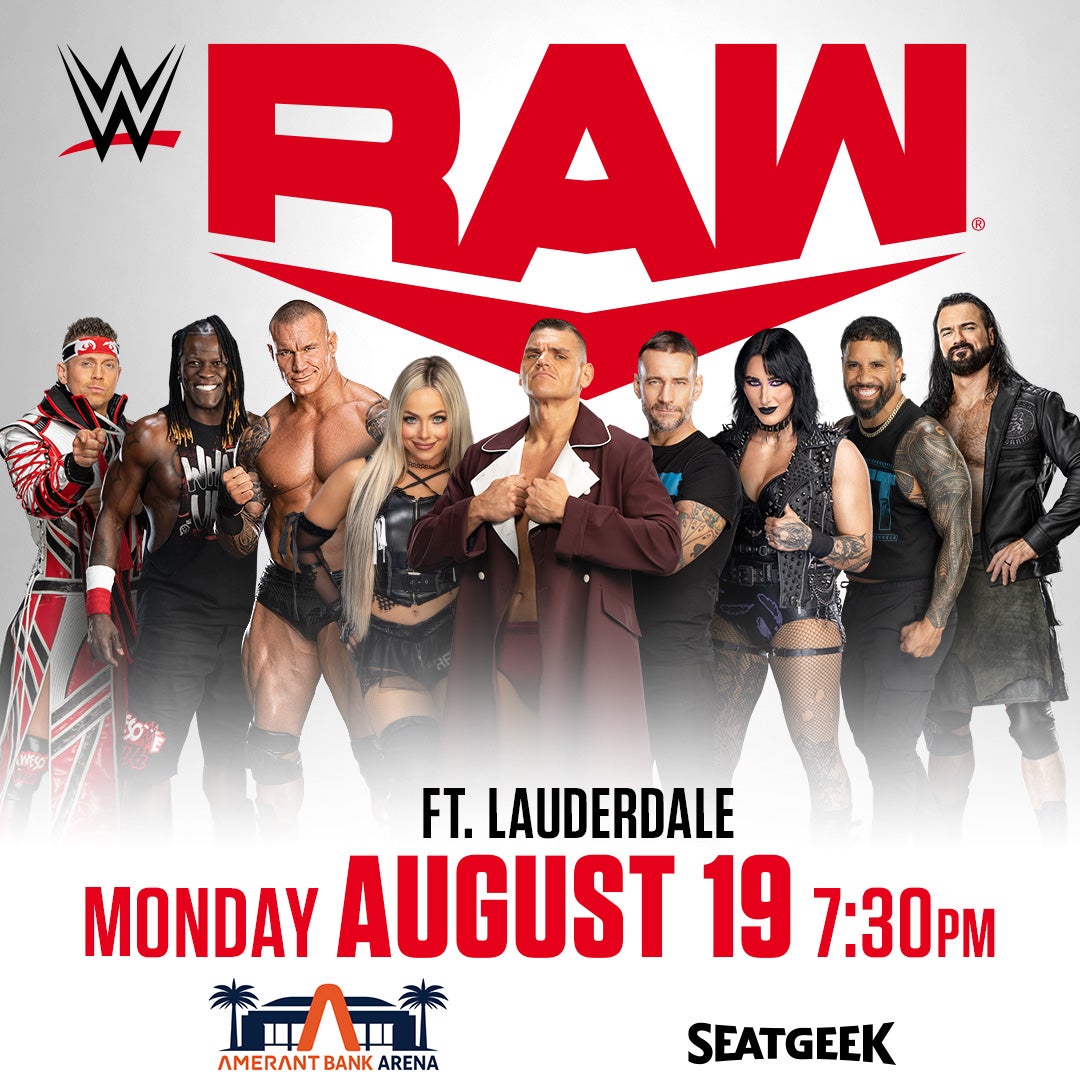 More Info for WWE MONDAY NIGHT RAW