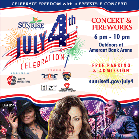More Info for City of Sunrise July 4th Celebration