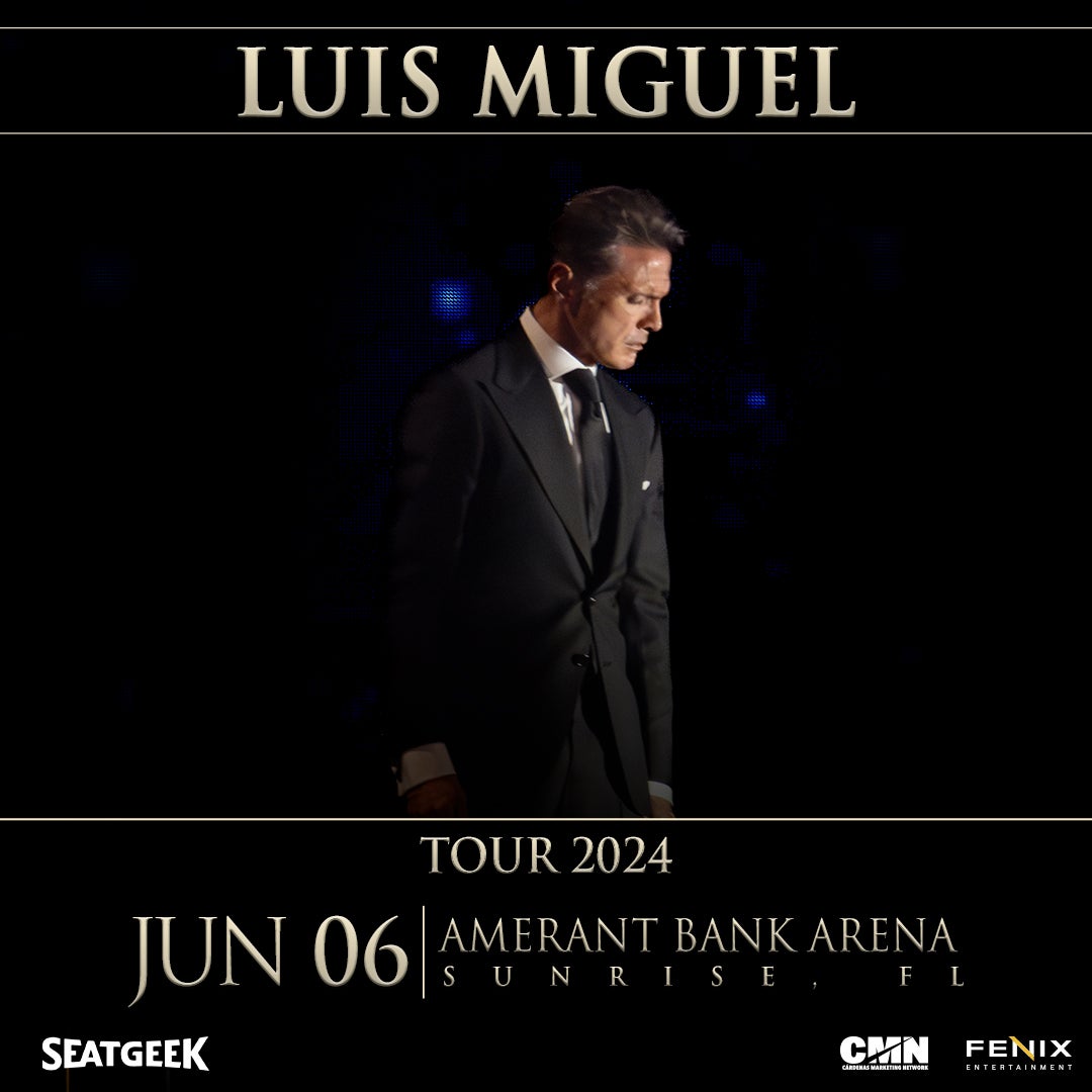 Tour 2024 Luis Miguel Fast Shipping