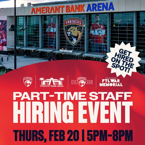 More Info for Part-Time Staff Hiring Event