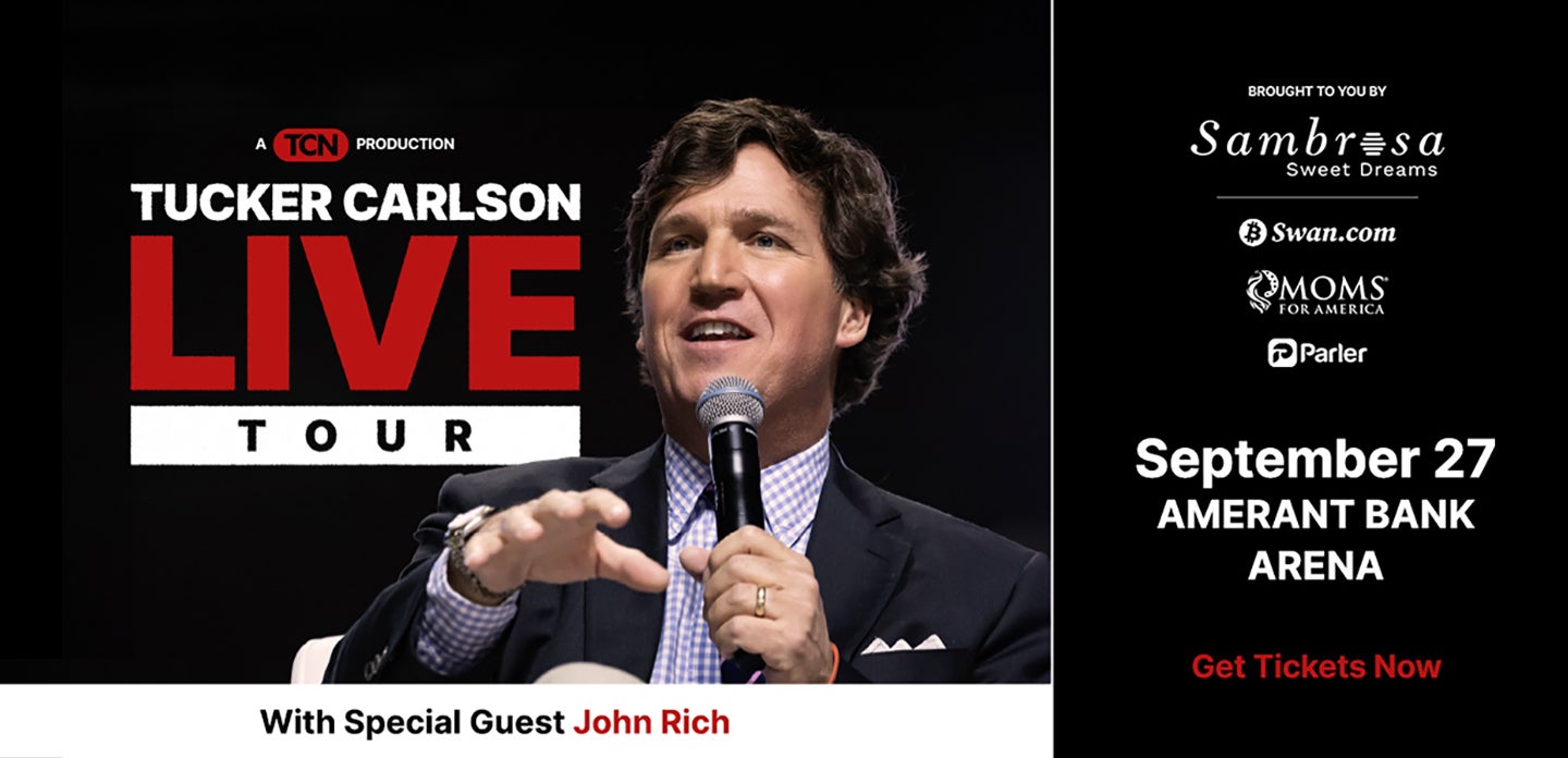 Tucker Carlson Live Tour | Amerant Bank Arena